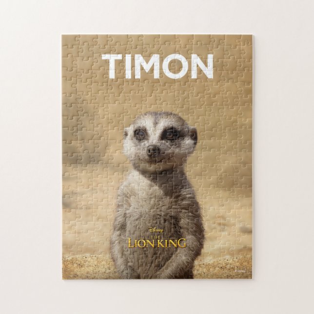 Lion King | Timon Jigsaw Puzzle (Vertical)