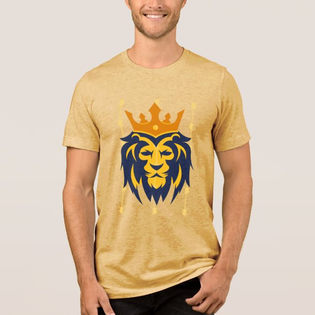 lion king Tri-Blend shirt (Front)