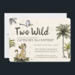 Lion King Two Wild Second Birthday Invitation<br><div class="desc">Celebrate your little lion's second birthday with these adorable Lion King invitations! Featuring Simba and the playful phrase "Two Wild, " these invitations are perfect for a jungle-themed party. Invite your guests to join in the fun and celebrate with Simba and his friends from the Pride Lands as your little...</div>