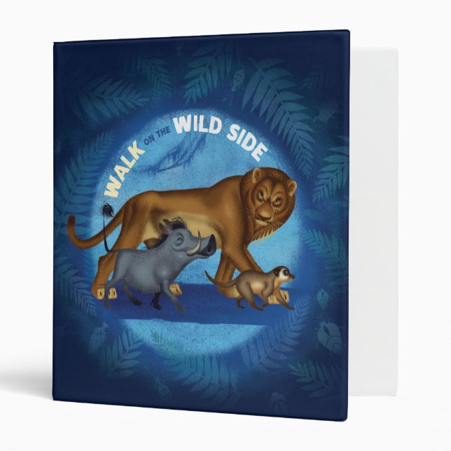 Lion King | Walk On The Wild Side Binder (Front/Inside)