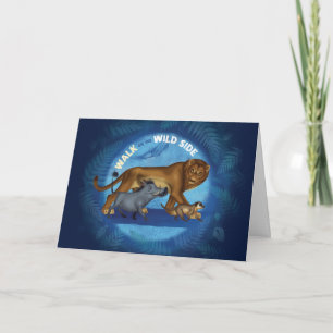 Lion King   Walk On The Wild Side Card