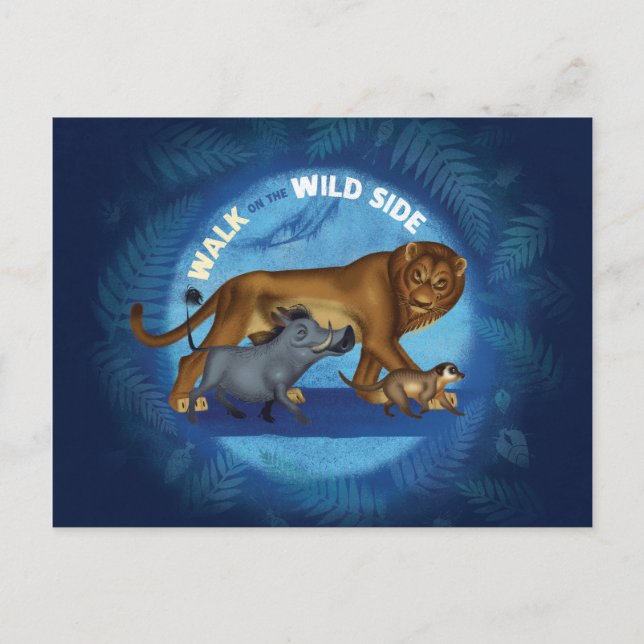 Lion King | Walk On The Wild Side Postcard (Front)