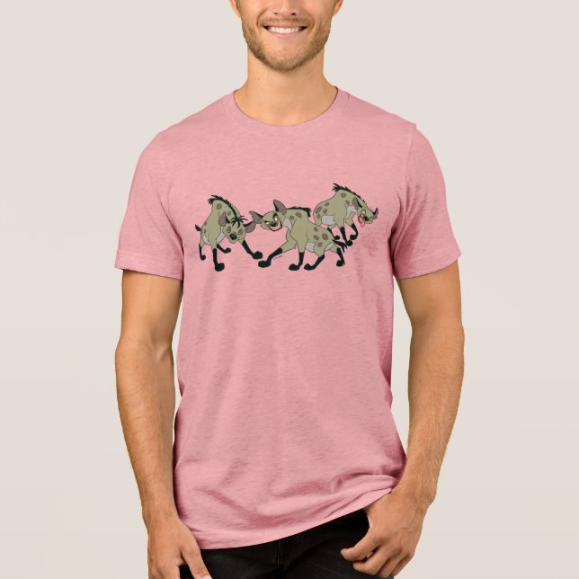 Lion King's Hyenas Disney Tri-Blend Shirt (Front)