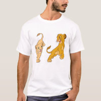 Lion King's Simba and Nala Playing Disney