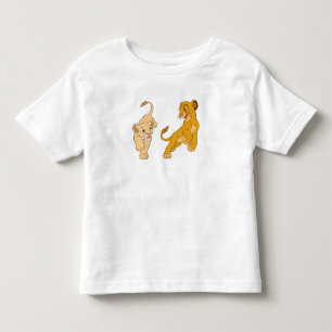 Lion King's Simba and Nala Playing Disney Toddler T-shirt