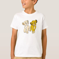 Lion King's Simba & Nala smiling Disney