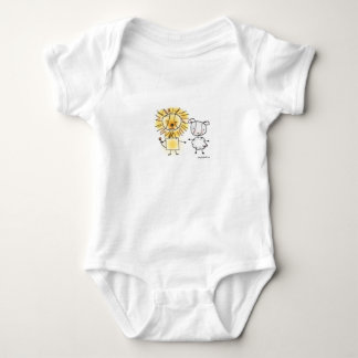 Lion & Lamb Baby Bodysuit
