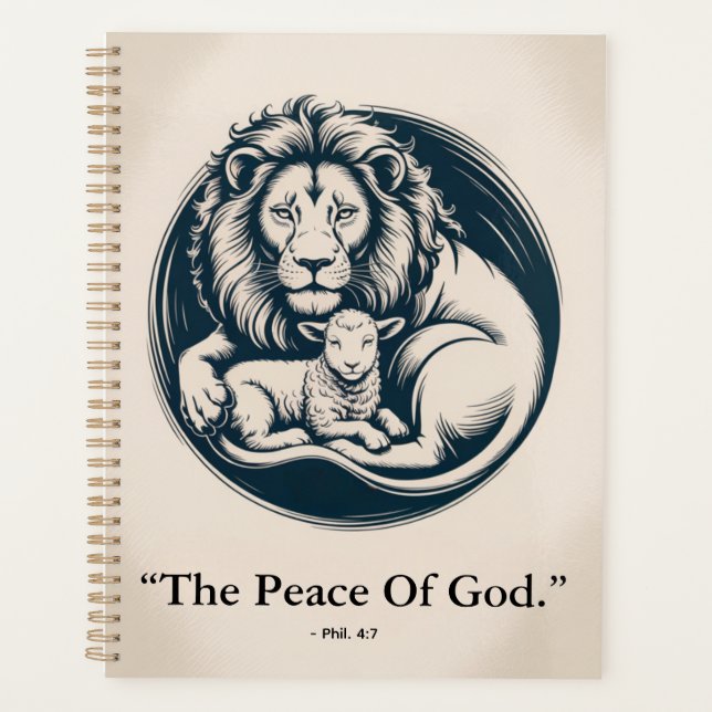 Lion & Lamb Peace - Prophetic Harmony Art (Devant)