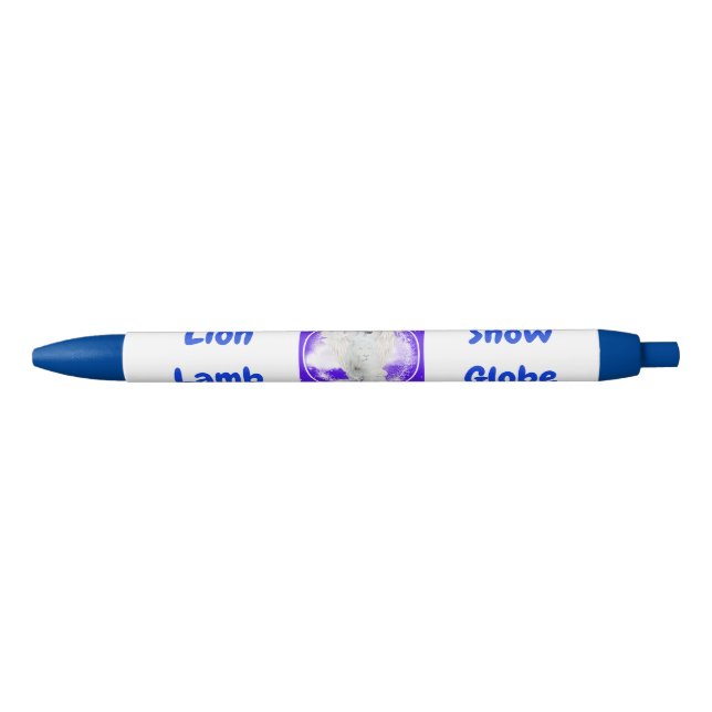Lion Lamb Pet Sympathy Writing Pen (Front)