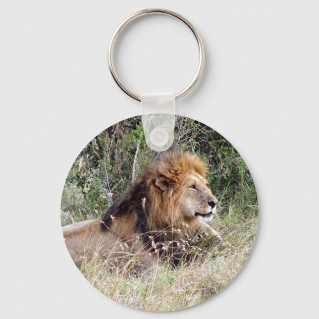 lion laze keychain (Front)