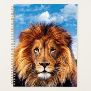 Lion le roi de la forêt