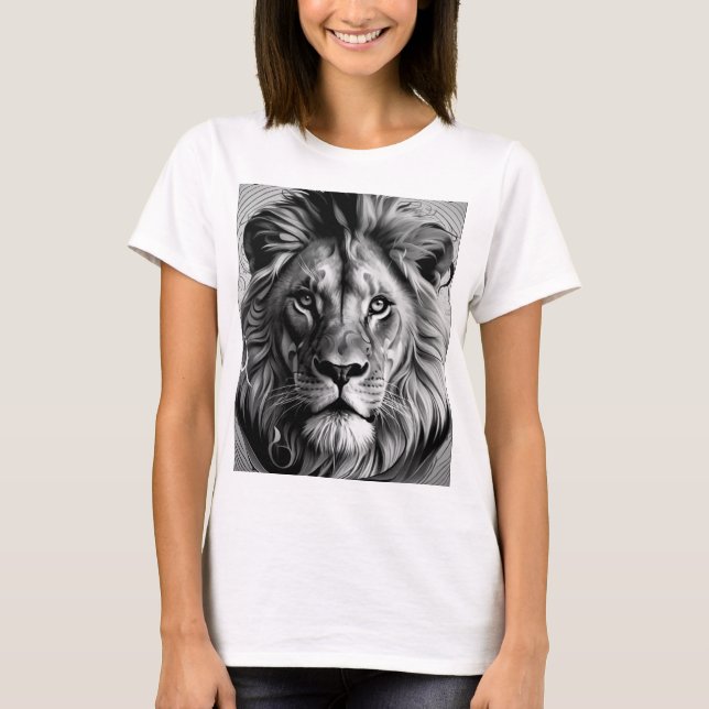 Lion le T-shirt roi (Devant)