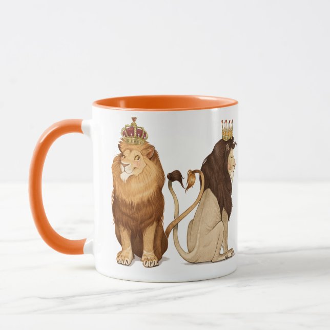 Lion Love Mug (Left)