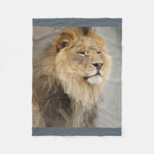 Lion Lovers Gifts Fleece Blanket