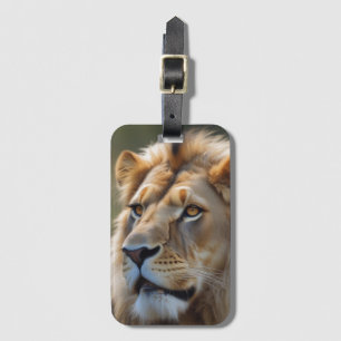 Lion Luggage Tag