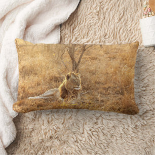 Lion Lumbar Pillow