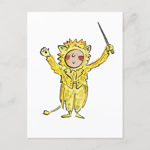 Lion Maestro Postcard