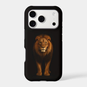 Lion majestueux Black 4 Luxe iPhone 17 Pro