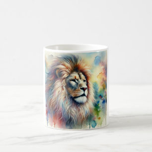 Lion Majesty 200824AREF131 (1) - Watercolor Coffee Mug