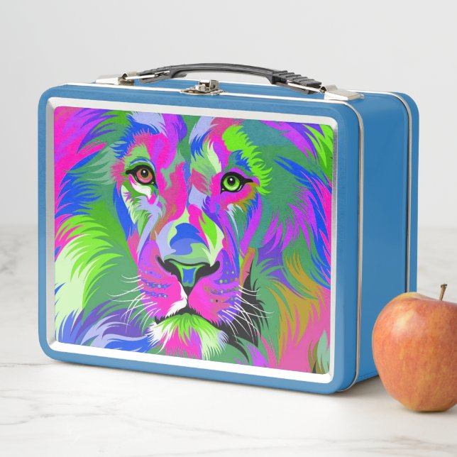 Lion Metal Lunch Box (In Situ)
