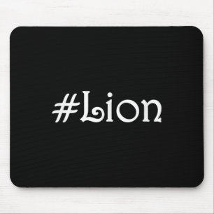 #lion Motivational Inspirational Success Quote Mouse Pad