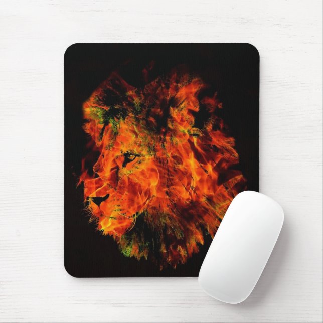 Lion Mouse Pad (With Mouse)