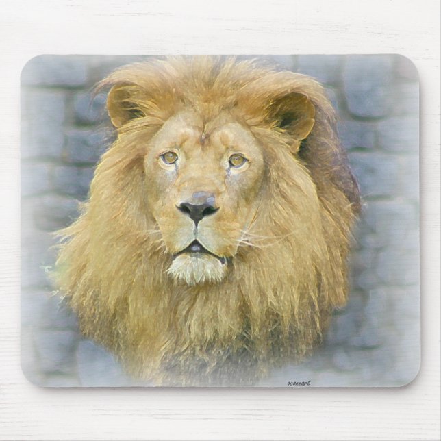 lion mouse pad (Front)