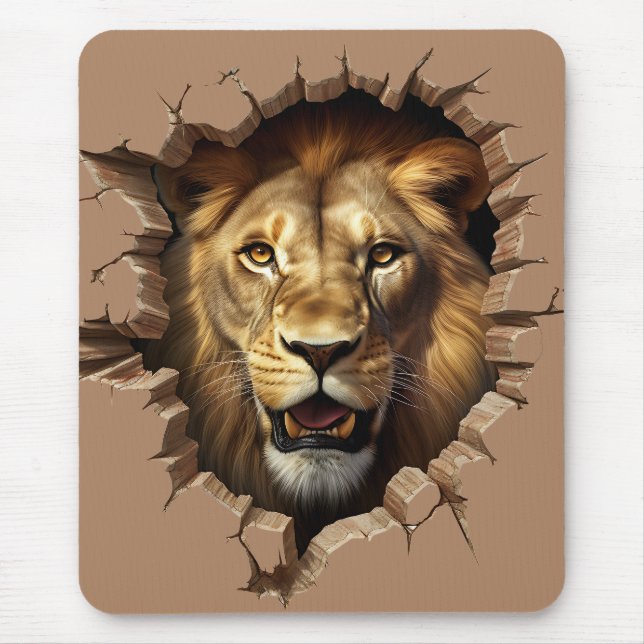 Lion Mouse Pad (Front)
