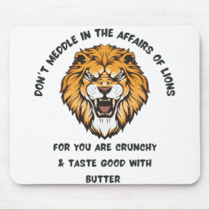 Lion mousepad