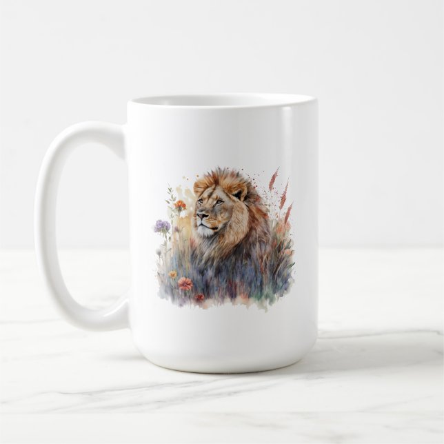 Lion Mug (Left)