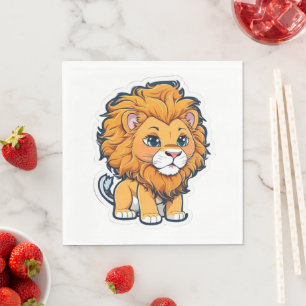Lion Napkin