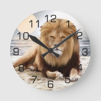Lion Ocean Photo Paint