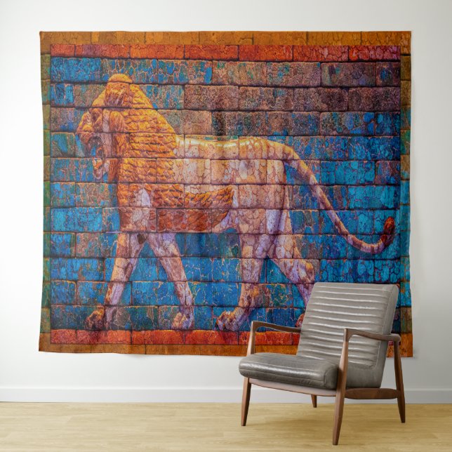Lion of Babylon, Mesopotamia  Tapestry (In Situ (Horizontal))