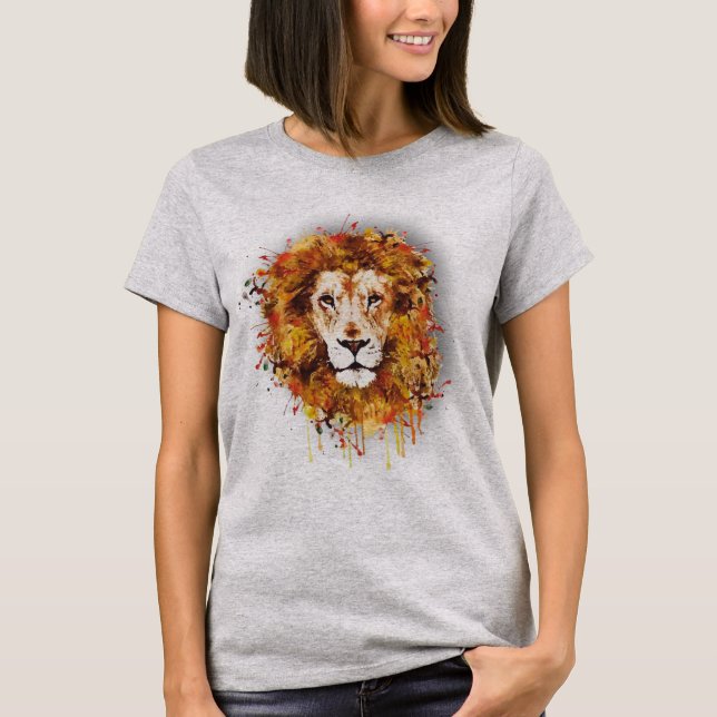 Lion of Judah - African Art - Reggae Roots Shirt (Front)
