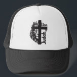 Lion of Judah Bold Faith & Strength Christian Trucker Hat<br><div class="desc">Showcase your faith and courage with this Lion of Judah Christian Trucker Hat, designed for believers who want to express their spiritual strength and devotion. Featuring a powerful half-lion, half-cross design, this hat symbolizes Jesus Christ’s authority, victory, and divine protection. Why You’ll Love It: Faith-Centred Design – A bold declaration...</div>