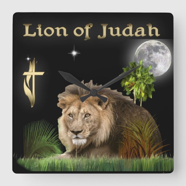 lion of Judah clock (Front)