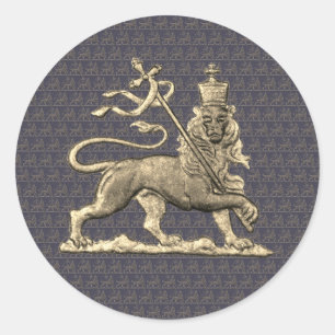 Lion of Judah Decal Rasta Sticker Rastafari 