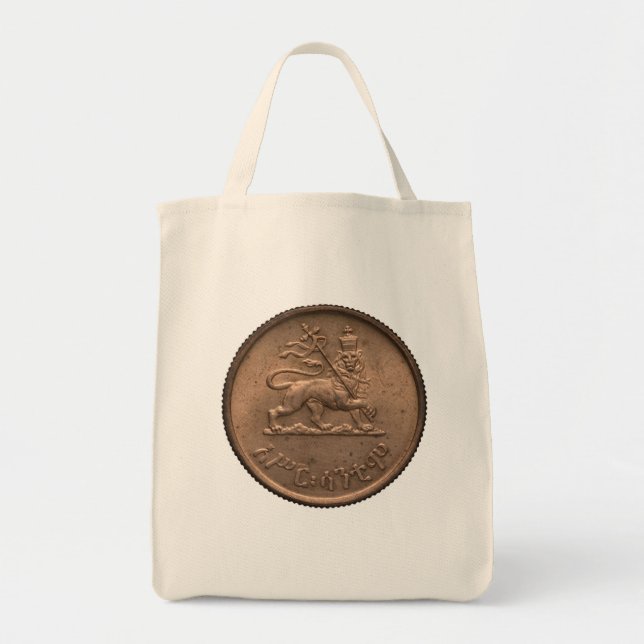 Lion of Judah Empire of Ethiopia Rastafari Bag (Front)