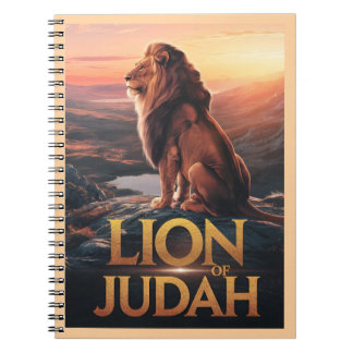 Lion of Judah- Faith Notebook