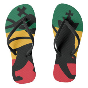 Lion of Judah Flip Flops