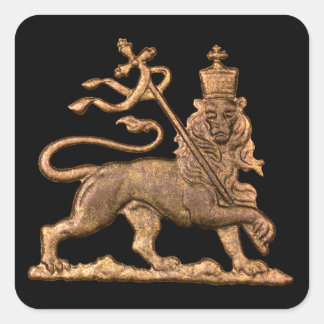 Lion of Judah - Haile Selassie - Jah Rasta Sticker