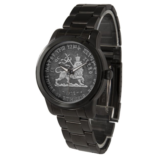 Lion of Judah - Haile Selassie - Rastafari Watch A (Angled)