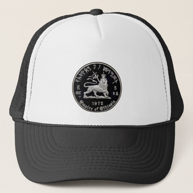 Lion of Judah - Haile Selassie - Trucker Cap (Front)