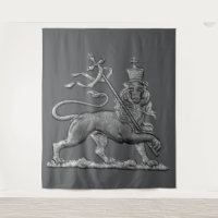 Lion of Judah Jah Army INI Haile Selassie Rasta