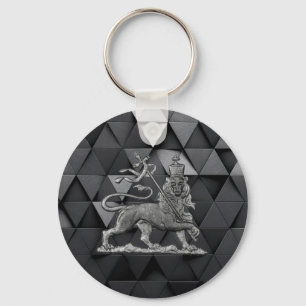 Lion of Judah Jah Rastafari Rasta Reggae Roots INI Keychain