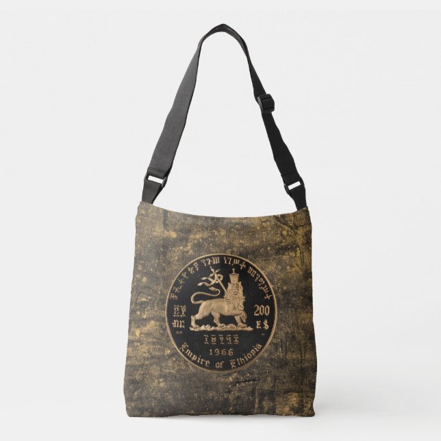 Lion of Judah - Jah Rastafari - Reggae Roots Bag (Front)