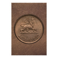 Lion of Judah Jah Rastafari Reggae Roots Poster