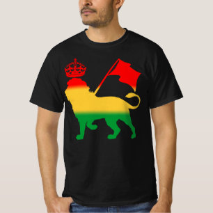 Lion of judah - Jamaica Colours T-Shirt