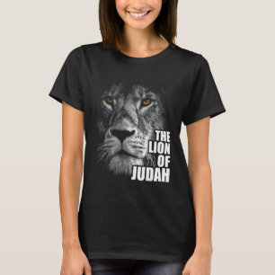 Lion of Judah Jesus Christian Faith Over Fear T-Shirt
