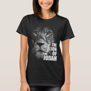 Lion Of Judah Jesus Christian Faith Over Fear  T-Shirt